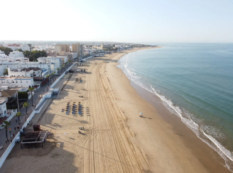 Playa Punta de Piedras, Costa Sancti Petri, Spain, Spain